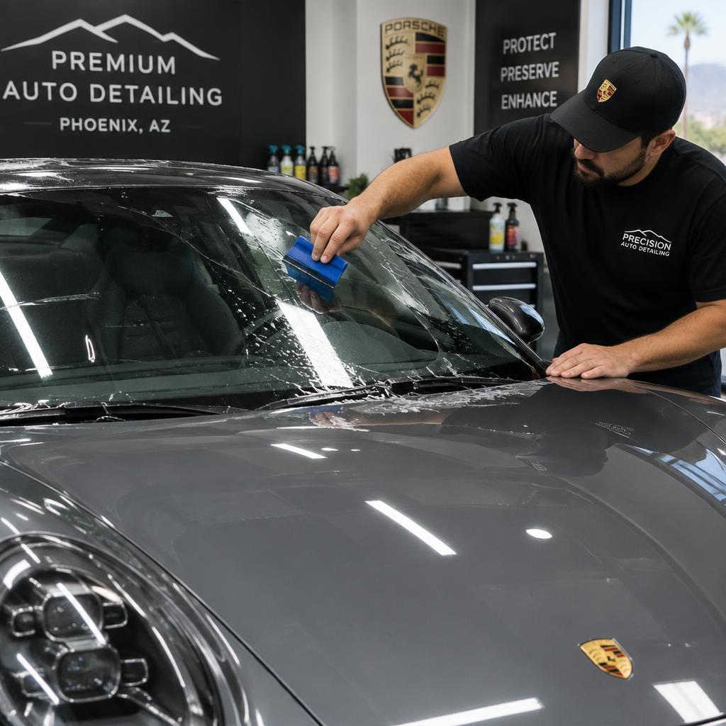 Windshield Protection Film in Phoenix: Armor Before Holiday Driving